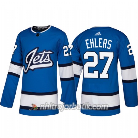 Män Ishockey Winnipeg Jets Tröja Nikolaj Ehlers 27 Alternate Adidas 2018-19 Authentic